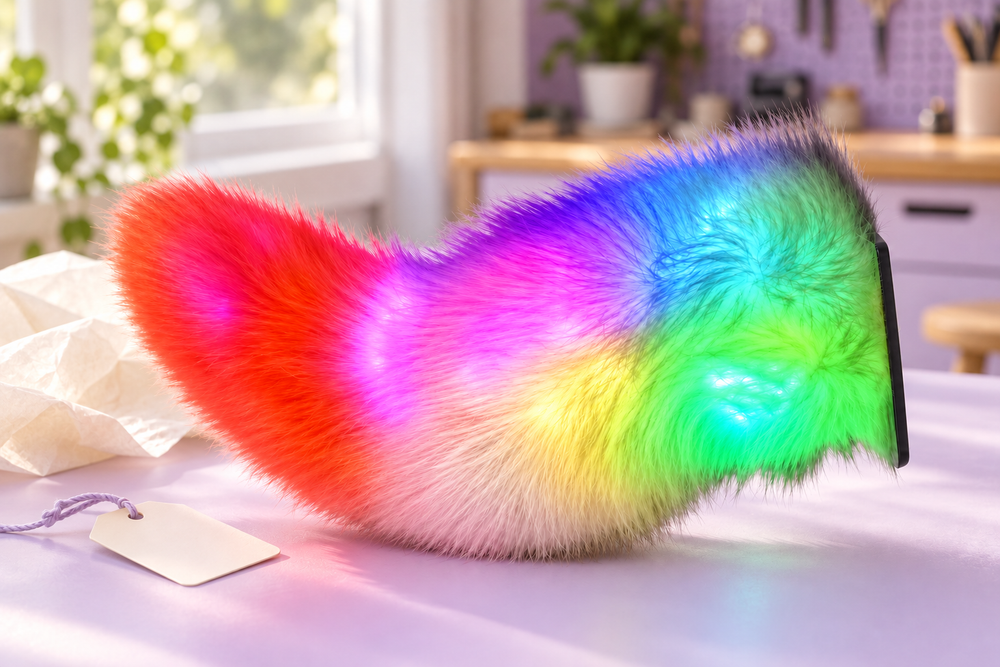 AI-styled LEDWag plush tail gift inspiration