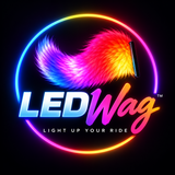 LEDWag neon tail logo