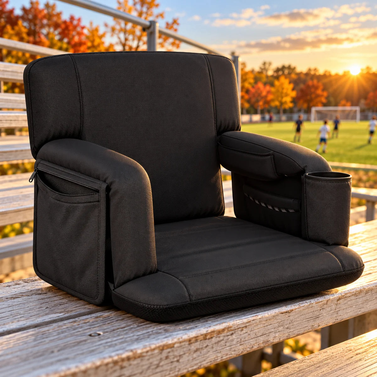 Comfort from kickoff — illustrative Cheek Heater cushion image